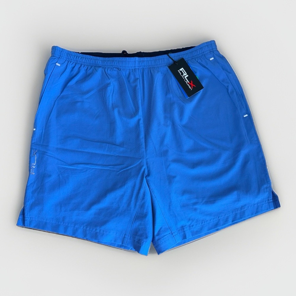 NWT RLX Ralph Lauren 7in Lined Performance Shorts Lightweight Stretch Men's Sz L